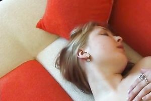 Teenage princess in knee socks masturbates and fantasies of prince