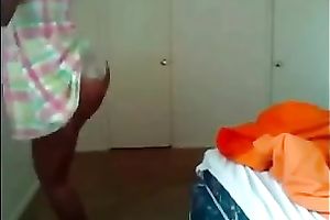 Amazing large dark wazoo of a hot non-professional ebon slutty wife