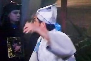 Fuck starving Asian lassie escapes to be pushed properly by her future hubby