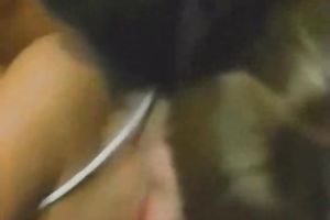 Salacious blonde nympho knows how to give excellent head