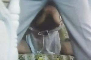 Salacious blonde nympho knows how to give excellent head