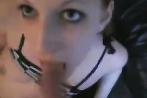 Sassy wench sucks my weenie and enjoys rear anal pounding