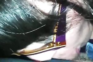 Nerdy brunette milf cant stop engulfing my hard schlong in POV movie