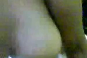 Obedient and marvelous Indonesian call wife drilled on web camera