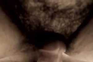 Homemade movie with me and my bushy husband banging hard