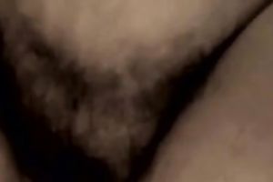 Homemade movie with me and my bushy husband banging hard