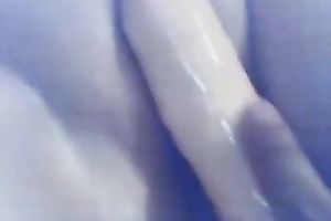 My potbellied husband allows me to toy and fuck her snatch