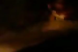 My gorgeous white wife rubs my jock and takes it in her mouth in the end