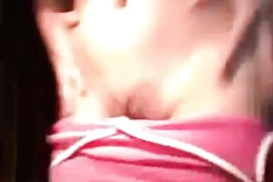 Filthy redhead playgirl shows her boobs and wazoo on cam