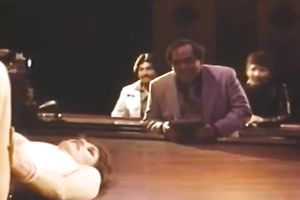 Voluptuous and hot dark brown masturbates with a freaky toy