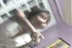 I am cool with my Mexican GF showing her nude body on webcam