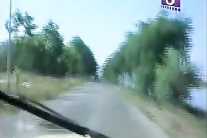 Passionate brunette legal age teenager in white underware receives laid outdoors