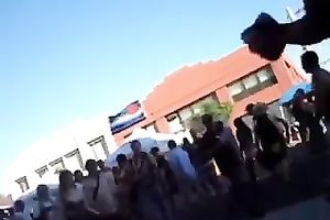 Getting my prick rubbed by a stranger in the street