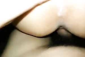 My obese hairy BBC slut takes a ride on my prick in POV video