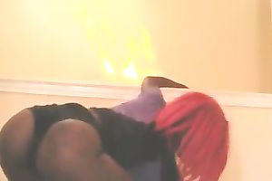 Nice homemade episode with me twerking my ebon wazoo