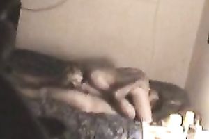 Hidden livecam movie scene with dilettante pair having vehement 69 oral-stimulation sex