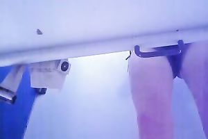 Amateur slutty wife changes her clothing in hidden webcam movie