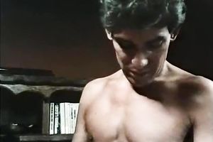 Two jerks loved to please one perverted and incredibly concupiscent chick in her bedroom