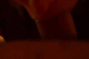 Kinky dilettante babe doesn't wish to stop engulfing my schlong