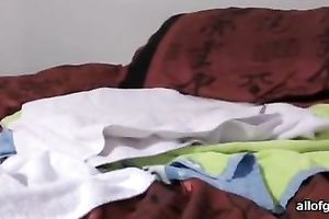 Playful & frisky camgirl in hawt nylons is having enjoyment with her sex toys