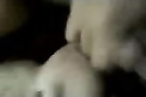 Dark-haired bimbo treats my penis like an ice sperm cone