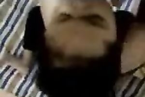 Dark-haired bimbo treats my penis like an ice sperm cone