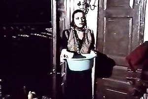 Obedient horny white wife licks feet and gives desirous oral