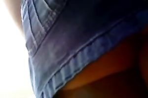 I secretly took an upskirt episode of my concupiscent ally