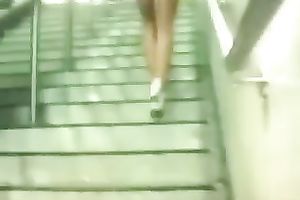 Skinny girlfriend reads erotic book and masturbates at the educate