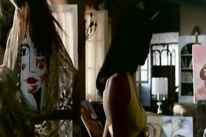 Exotic swarthy hottie with lea body gives head to white chap