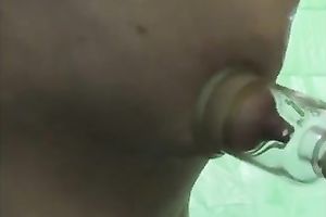 Homemade solo movie with me pumping my natural marangos