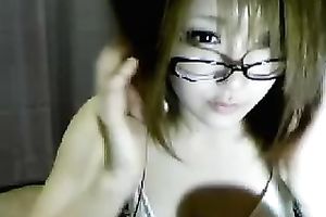 Japanese web camera model knows how to make her online viewers happy