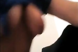 I love caressing my girlfriend's large wobblers when that babe is on top