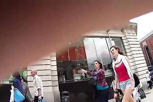 Sexy honey with breath-taking booty acquires caught on my hidden web camera