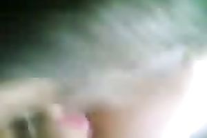 Passionate eighteen yo Indian slutty wife sucks my balls giving wild oral sex