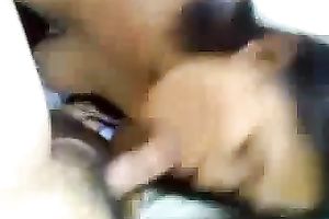 Awesome blowjob from Asian overweight milf woman on webcam