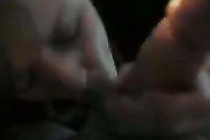 My favorite business cheating wife gives me breathtaking blowjob and cook jerking