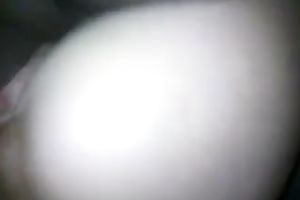 Skinny white milf passionately polishes my dark cock on POV episode