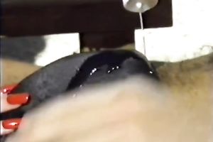 Slutty golden-haired beauty acquires her vagina gangbanged well after giving a oral sex