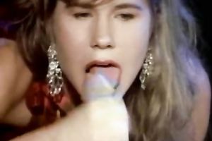 Incredibly seductive mother I'd like to fuck is engulfing hard pecker deepthroat