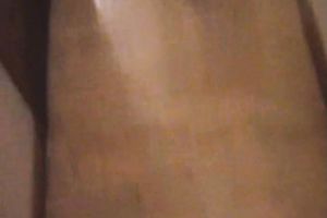 Cute legal age teenager girlfriend lets her partner film her topless at home