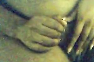 Chunky dilettante mamma fingers her muff in webcam solo