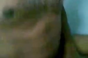 Fucking a chunky Indian bitch's coochie from behind