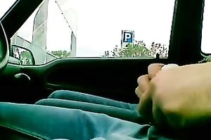 A sassy slut sucks my dick in a car and acquires her fur pie slammed