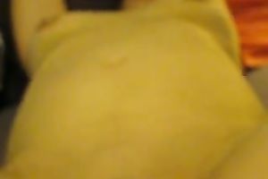 White bald snapper of my wife is teased with a sex toy