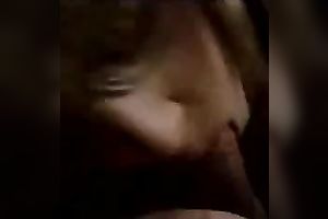 Nerdy nineteen yo student babe sucked me off on camera