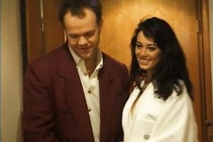 Anita Dark receives her bawdy cleft properly screwed in FFM trio movie scene