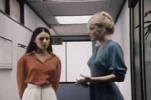 Divine golden-haired babe receives her cunt team-fucked well by a sexy dude