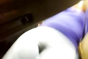 I love spying on bulky ass women on the public transportation