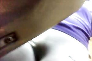 I love spying on bulky ass women on the public transportation